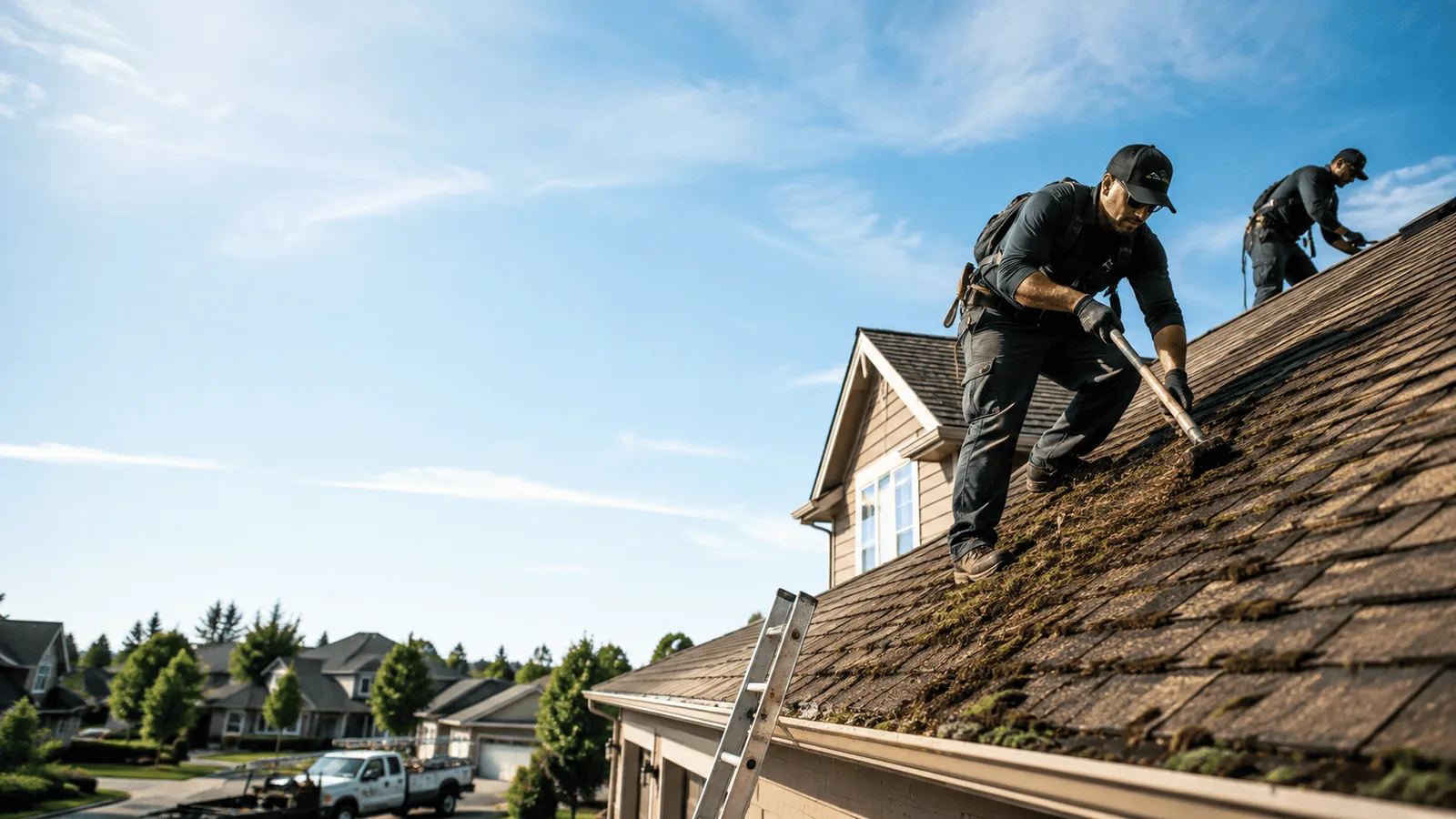Roof Moss Removal in David, KY near me